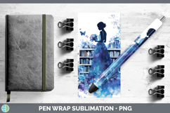 GorgeousBS07 Bookshelf Pen Wrap design.