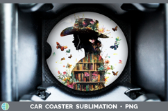 GorgeousBS07 Bookshelf Car Coaster design.