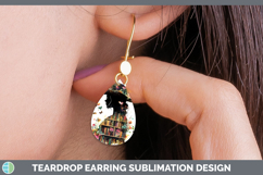 GorgeousBS07 Bookshelf Teardrop Earrings design.