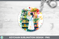 GorgeousBS07 Bookshelf Keychain design.