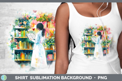 GorgeousBS07 Bookshelf Shirt design.
