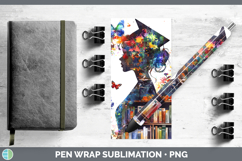 GorgeousBS07 Bookshelf Pen Wrap design.