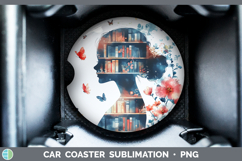 GorgeousBS07 Bookshelf Car Coaster design.