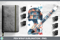 GorgeousBS07 Bookshelf Pen Wrap design.