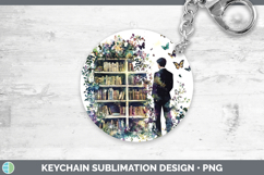 GorgeousBS07 Bookshelf Keychain design.