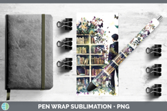 GorgeousBS07 Bookshelf Pen Wrap design.