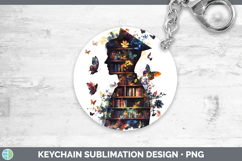 GorgeousBS07 Bookshelf Keychain design.