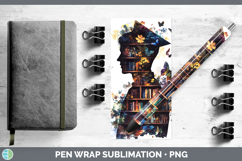 GorgeousBS07 Bookshelf Pen Wrap design.