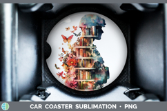 GorgeousBS07 Bookshelf Car Coaster design.