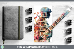 GorgeousBS07 Bookshelf Pen Wrap design.
