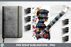 GorgeousBS07 Bookshelf Pen Wrap design.