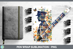 GorgeousBS07 Bookshelf Pen Wrap design.