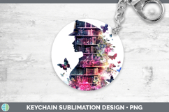 GorgeousBS07 Bookshelf Keychain design.