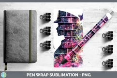 GorgeousBS07 Bookshelf Pen Wrap design.