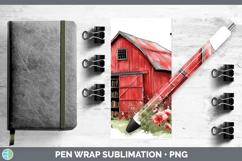 GorgeousBS08 Bookshelf Pen Wrap design.