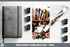 GorgeousBS08 Bookshelf Pen Wrap design.
