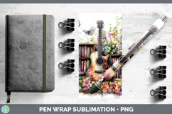 GorgeousBS08 Bookshelf Pen Wrap design.