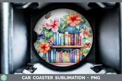 GorgeousBS08 Bookshelf Car Coaster design.