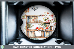 GorgeousBS08 Bookshelf Car Coaster design.