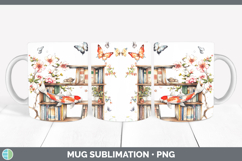 GorgeousBS08 Bookshelf Mug Wrap design.