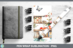 GorgeousBS08 Bookshelf Pen Wrap design.