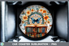 GorgeousBS08 Bookshelf Car Coaster design.