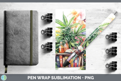 GorgeousBS08 Bookshelf Pen Wrap design.