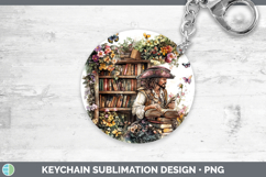 GorgeousBS08 Bookshelf Keychain design.