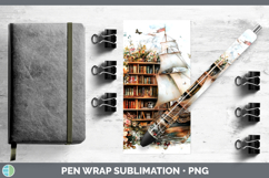 GorgeousBS08 Bookshelf Pen Wrap design.