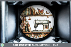 GorgeousBS08 Bookshelf Car Coaster design.
