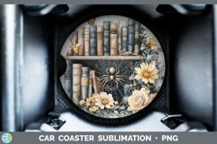 GorgeousBS08 Bookshelf Car Coaster design.