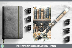 GorgeousBS08 Bookshelf Pen Wrap design.