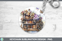 GorgeousBS08 Bookshelf Keychain design.