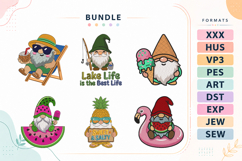 Summer Gnome Summer Embroidery Bundle Product Image 1