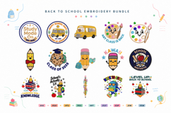 Cute Back To School Embroidery Bundle Product Image 1