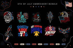 4th Of July Embroidery Bundle Product Image 1