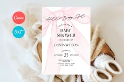 Baby Shower Invitation Template 349 Product Image 1