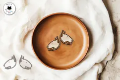 Dog Stud Earrings Vol.1 | Dog Breed Laser Cut Product Image 2