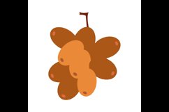 Isolated bean symbol vector image flat design illustration Product Image 1