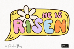Retro Easter Clipart | Easter PNG Product Image 1
