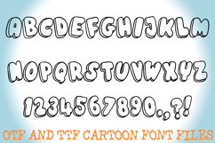 Bubble Pop Wonky 3D Cartoon Alphabet Lettering ABC Text Font Product Image 2