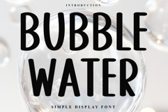 Bubble Water Product Image 1