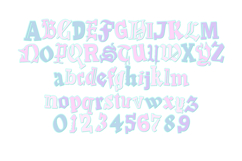 Bubblegum Fairytale Color Font Product Image 3
