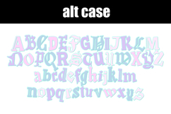 Bubblegum Fairytale Color Font Product Image 2