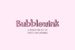 Bubblewink Sans Product Image 1