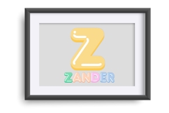 Bubbly Pastel Color Font Product Image 5