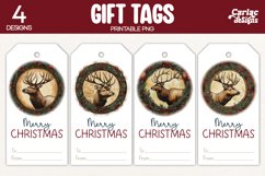 buck gift tags