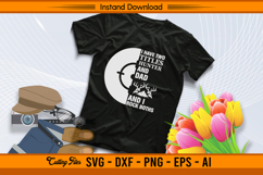 Hunter And Dad SVG Design for Deer Hunting Lovers Product Image 2
