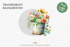 Bucket Floral Flower Wreath Clipart PNG Scrapbooking Image Nursery Watercolor  Transparent wedding invitation shirt designs sublimation printable digital bloom watercolor floral wreath, flowers bucket clipart, sublimation nursery drawing, wedding invitati