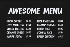 Bucktien Kwetiaw Playful Bold Hand Drawn Display Product Image 3